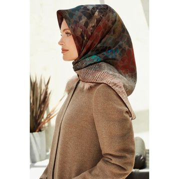 Armine 0010-006 Saf İpek Eşarp