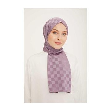 Armine 1 2528 Lila Trend Pure Lina Şal