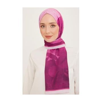 Armine 10000-14 Pembe Trend Şal