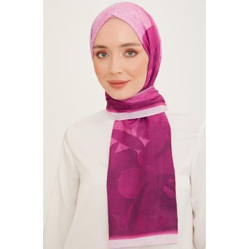 Armine 10000-14 Pembe Trend Şal