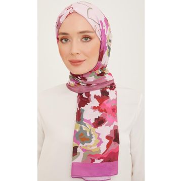 Armine 10001-08 Mor-Pembe Trend Şal
