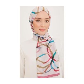 Armine 10002-04 Pembe Trend Şal