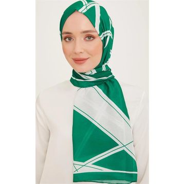 Armine 10003-19 Yeşil Trend Şal