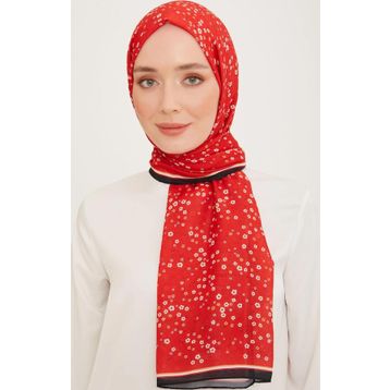 Armine 10004-07 Kırmızı Trend Şal