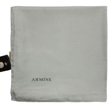 Armine 1113 Gri Twill İpek Eşarp