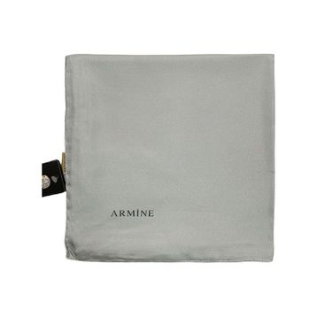 Armine 1113 Gri Twill İpek Eşarp