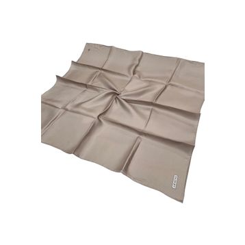 Armine 130 Latte Twill Düz İpek Eşarp