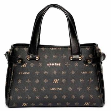 Armine 172 Siyah Baskılı Çanta