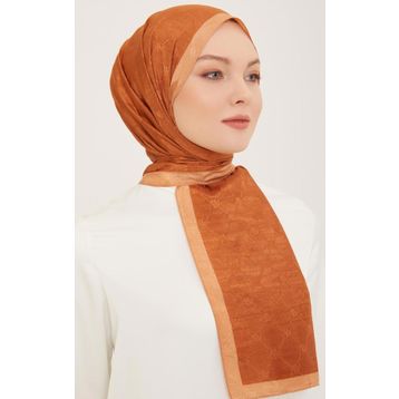 Armine 2-115 Trend Monogram Turuncu Şal