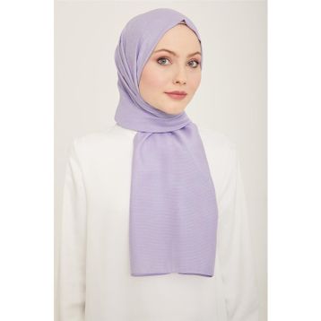 Armine 2-23017 Trend Açık Gümüş Düz Renk Pırıltı Şal