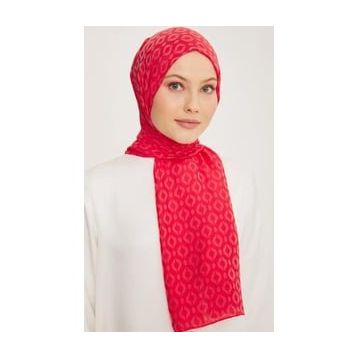 Armine 2-2353 Kırmızı Şal