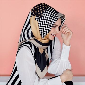 Armine 2066P 01 Twill İpek Eşarp