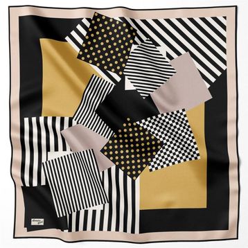 Armine 2066P 01 Twill İpek Eşarp