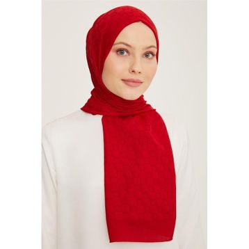 Armine 21097 Kırmızı Şal