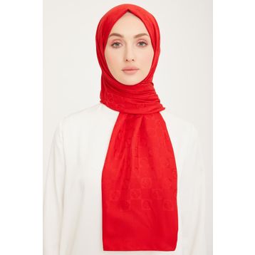 Armine 21097 Kırmızı Şal