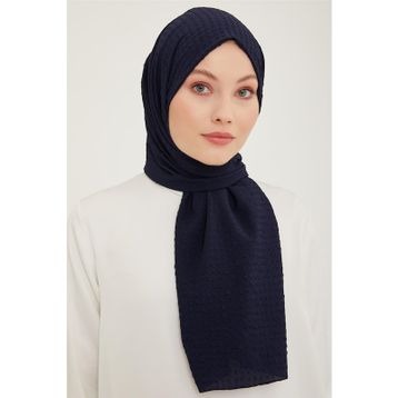 Armine 23048 Lacivert Şal