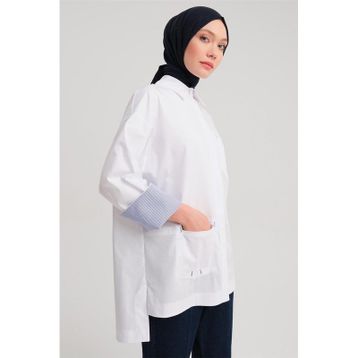 Armine 24Y3506 Beyaz Kadın Gömlek