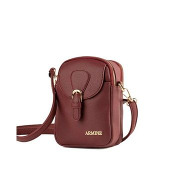 Armine 406 Bordo Pia Bayan Çanta