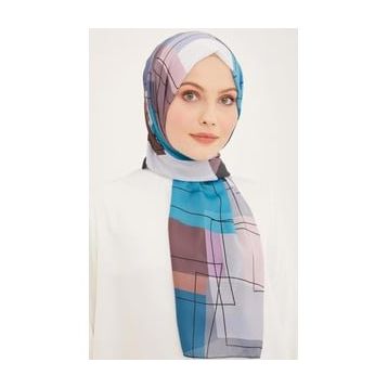 Armine 5354-14 Çok Renkli Karışık Desen Şal