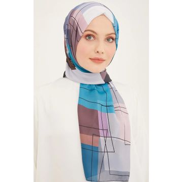 Armine 5354-14 Çok Renkli Karışık Desen Şal