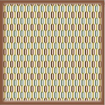 Armine 6087-02 Soft Kahve Desenli Eşarp