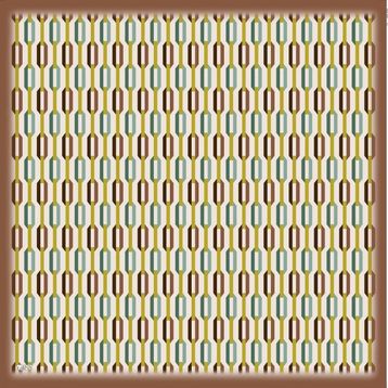 Armine 6087-02 Soft Kahve Desenli Eşarp
