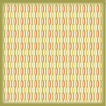 Armine 6087-11 Soft Fıstık Yeşili Desenli Eşarp