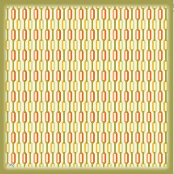 Armine 6087-11 Soft Fıstık Yeşili Desenli Eşarp