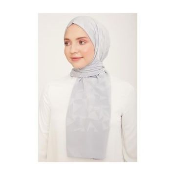 Armine 7-355 Gümüş Desenli Şal