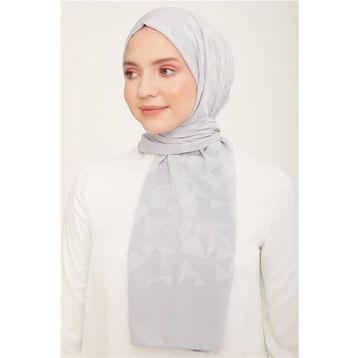 Armine 7-355 Gümüş Desenli Şal