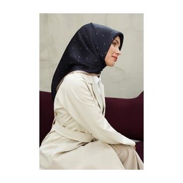 Armine 8259D-09 Nostalji Serisi Twill İpek Eşarp