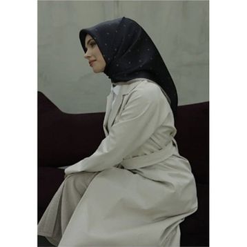 Armine 8259D-09 Nostalji Serisi Twill İpek Eşarp