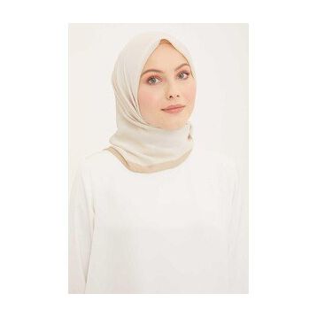 Armine 83 Trend Bej Düz Renk Eliza Eşarp