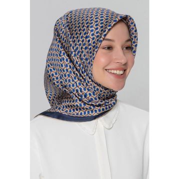 Armine 8401-35 Twill Nostalji İpek Eşarp