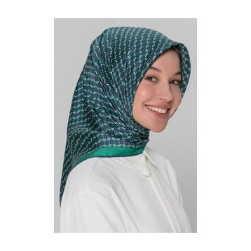 Armine 8401-90 Nostalji Serisi İpek Tivil Eşarp
