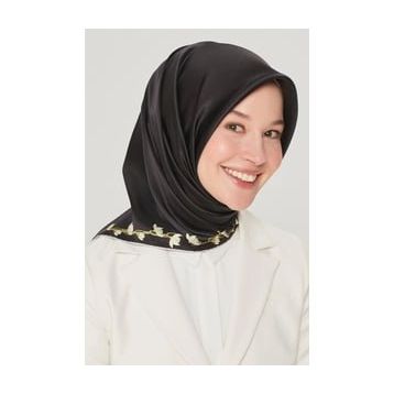 Armine 8553D-09 Nostalji Serisi Ipek Twill Eşarp