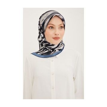 Armine 8929D Renkli Twill Ipek Eşarp