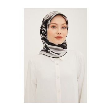 Armine 8929D Renkli Twill Ipek Eşarp
