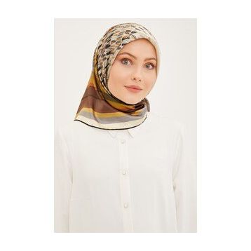 Armine 8934D Renkli Sura İpek Eşarp