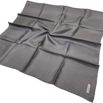 Armine 9483-131 Füme Twill Düz İpek Eşarp