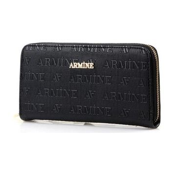 Armine C05 Siyah Lazer Kadın Cüzdan