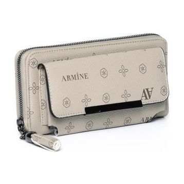 Armine C07 Vizon Baskılı Kadın Cüzdan