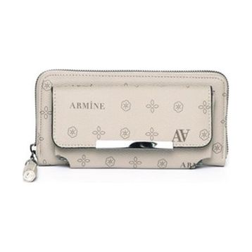Armine C07 Vizon Baskılı Kadın Cüzdan