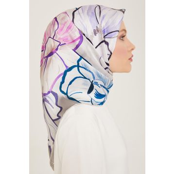Armine İpek Eşarp 2024 Yaz - 9110-35 Twill Eşarp