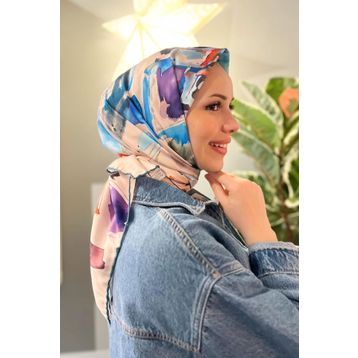 Armine Sport 7925P-01 Tivil Çok Renkli Eşarp