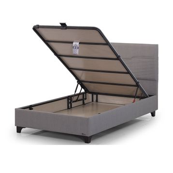 Armis Neon Gri 90x190 Tek Kişilik Yatak, Baza, Başlık Seti