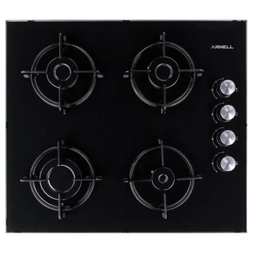 Arnell ARM-6040 FL Siyah Setüstü Cam Ocak