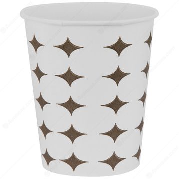 Arnes 7 Oz 50'li Yıldız Desenli Karton Bardak