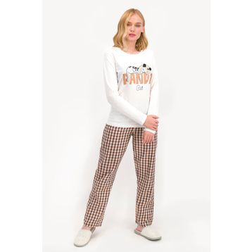 Arnetta Krem Kadın Pijama Takım