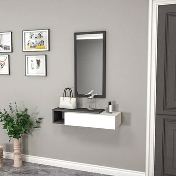 Arnetti Vien Antrasit & Beyaz Dresuar